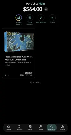 3 Mega Charizard X Ex Ultra-Premium Collection Pokemon Phantasmal Flames - Image 2