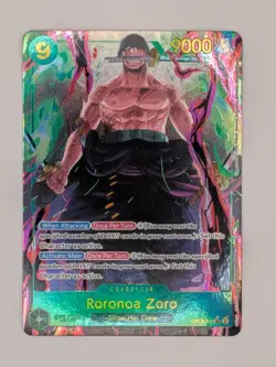 Roronoa Zoro (Alternate Art) OP06-118 Wings of the Captain Foil - Image 2