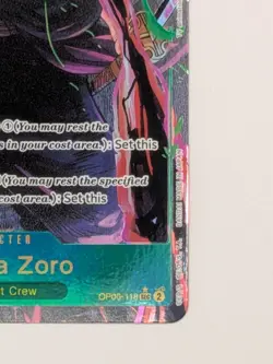 Roronoa Zoro (Alternate Art) OP06-118 Wings of the Captain Foil - Image 5