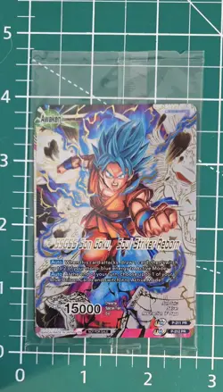 SSGSS Son Goku Soul Striker Reborn P-211 Dragon Ball Super Card Game Sealed 2 Pk - Image 1