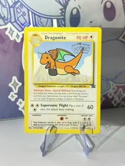 Dragonite 149 Promo Card Pokemon 1999 WB First Movie LP/MP - Image 1