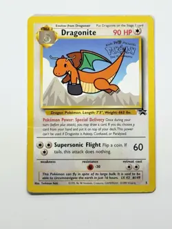 Dragonite 149 Promo Card Pokemon 1999 WB First Movie LP/MP - Image 3
