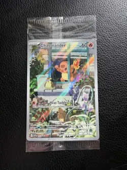 Sealed Pokemon Charmander Promo Card 044 Scarlet & Violet Obsidian Flames - Image 1