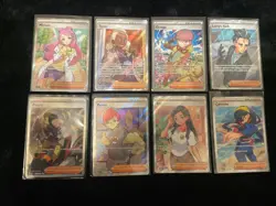 Full Art Trainer English LOT x8 Cards Pokemon TCG!! - Image 1