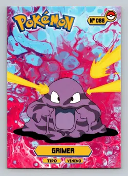 Pokemon Card - Grimer 088 - Card Tops - Pokedex Database 2024 - Image 1