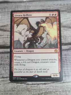 MTG English Utvara Hellkite LP Normal Ravnica Allegiance: Guild Kits - Image 2