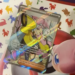 Pokemon TCG Iono Trainer Scarlet & Violet Paldea Evolved Card 254/193 Full Art - Image 1