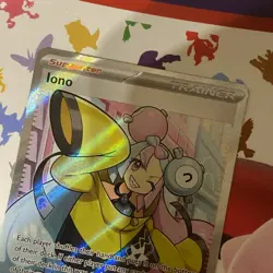 Pokemon TCG Iono Trainer Scarlet & Violet Paldea Evolved Card 254/193 Full Art - Image 3