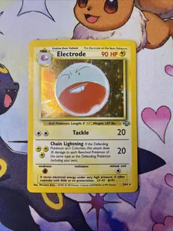 Electrode - 2/64 - Holo Rare - Jungle - Unlimited - Pokemon Card - MP - Image 1