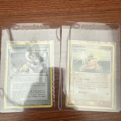 Sandshrew 82/113 & Holon Research 95/113 - Pokemon TCG Card EX Delta Species - Image 1