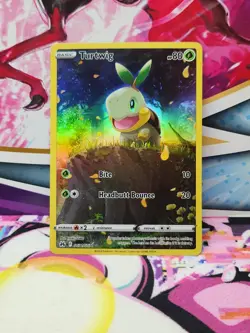 Turtwig GG31/GG70 Crown Zenith: Galarian Gallery Full Art Card NM - Image 1