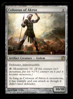 Colossus of Akros LP Light Play Theros MTG [11530] - Image 1