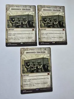 3x Anguished Unmaking - Breaking News - Near Mint - Magic the Gathering - Image 1