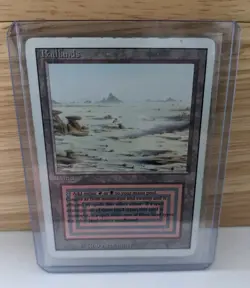 Badlands B/R Dual Land - Magic: the Gathering Revised Edition MP/HP - Image 1