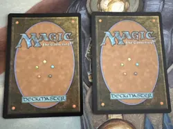 TMNT Magic The Gathering Plains And Mountain Foil NM - Image 2
