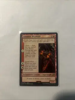 MTG -Universes Beyond: FINAL FANTASY Summon: Brynhildr Regular - Image 1