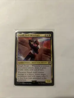 Squall, SeeD Mercenary Final Fantasy Regular MTG NM - Image 1