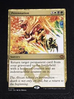 MTG Tarkir: Dragonstorm Perennation 0212 NM Mythic - Image 1