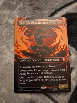 Ozai, the Phoenix King (0335) (Borderless) Avatar: The Last Airbender Foil - Image 2