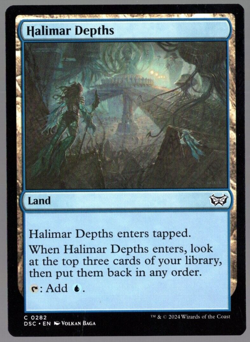 Halimar Depths 0282 Non Foil Common Duskmourn MTG Near Mint - Image 1