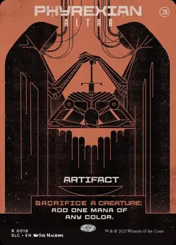 1x NM Phyrexian Altar MTG Secret Lair SV Encyclopedia - Image 1