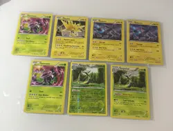 Pokemon Legendary Treasures 7 Card Lot All Holos And Reverse Holos - Image 1