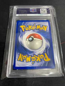 1999 Gust Of Wind #93 Base Set Original Pokemon Trainer Card PSA 5 - Image 2