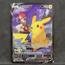 POKEMON - PIKACHU V SPECIAL ILL. RARE TG16/TG30 - Origine Perduta - ITA - NM - Image 1