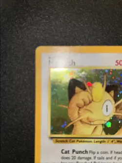 Pokemon Card - Meowth #10 Black Star Promo Holo - Image 5