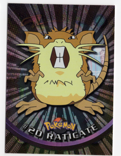 Raticate #20 Holofoil TV Animation Edition Pokemon Card - Image 1