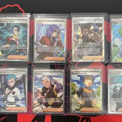 Pokemon Full Art Trainer Lot Of 8 Cards N/M - Image 3