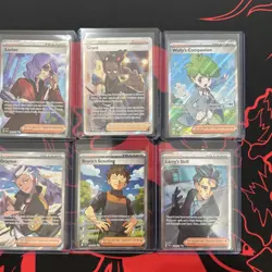 Pokemon Full Art Trainer Lot Of 8 Cards N/M - Image 4