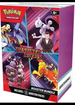 Pokemon Scarlet & Violet Destined Rivals Booster Bundle Box 6 Booster Packs - Image 1