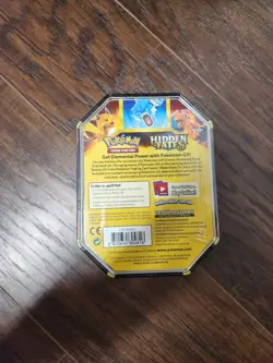 Pokemon TCG Hidden Fates Tin Gyarados GX Factory Sealed - US Seller - Image 3