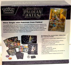 Pokemon TCG: Scarlet & Violet Paldean Fates Elite Trainer Box ETB Factory Sealed - Image 2