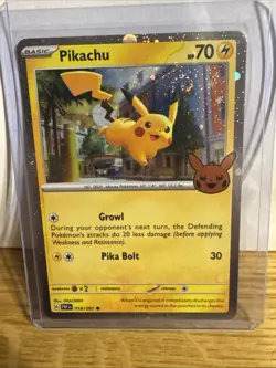 Pikachu 018/091 Cosmos - Pokemon TCG Halloween Trick Or Trade 2024 - Image 1