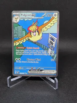 Pidgeot ex 225/197 Secret Illustration Rare SV03: Obsidian Flames -Pokemon TCG - Image 1