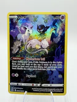 Mew GG10/GG70 Pokemon Crown Zenith Galarian Gallery LP - Image 1