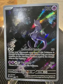 Pokemon Mewtwo SV Scarlet & Violet Promo Holo 052 130 HP 2023 English - Image 1