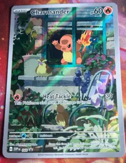 Pokemon TCG Charmander Obsidian Flames #044 Black Star Promo - Image 3