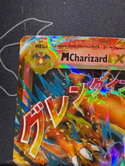 Pokemon TCG Mega M Charizard EX 13/108 Evolutions 2016 Holo Ultra Rare MP - Image 2