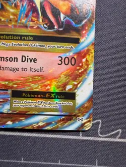 Pokemon TCG Mega M Charizard EX 13/108 Evolutions 2016 Holo Ultra Rare MP - Image 5