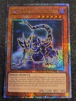 1x Yu-Gi-Oh! Ido The Supreme Magical Force - MP24-EN026 - QCR - 1st Ed - LP - Image 1