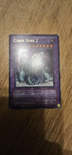 YUGIOH Ultra Rare Cyber Ogre 2 CDIP-EN036 - Image 1