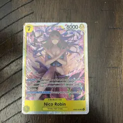 Nico Robin Heroins Edition EB03-055 SR Foil English One Piece TCG Card - Image 1