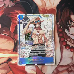 Portgas D Ace OP13-119 SEC Carrying On His Will Alt Art One Piece CCG ENGLISH - Image 1