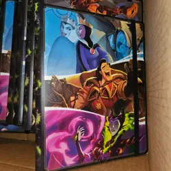Disney Lorcana First Chapter Book Portfolio Binder Costco 14 Pages Lot of 16 - Image 1