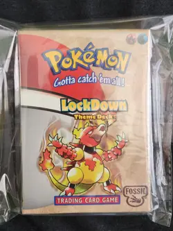 Pokemon Trading Card Game / TCG Lockdown Theme Deck 1999 New / Sealed 742818060776 - Image 1