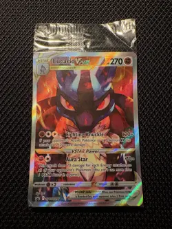 SEALED Lucario VSTAR - SWSH291 Sword & Shield Promo Pokemon Card NM-MINT - Image 1