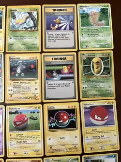 50 Vintage Pokemon Cards! No Duplicates! Base Set, Jungle, Fossil, Etc - Image 3